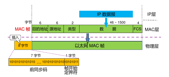 以太网的帧格式