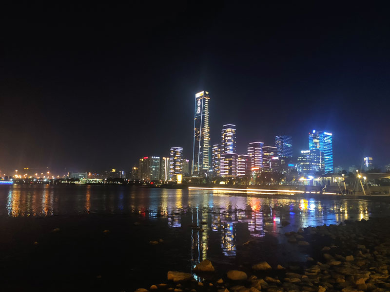 深圳湾夜景
